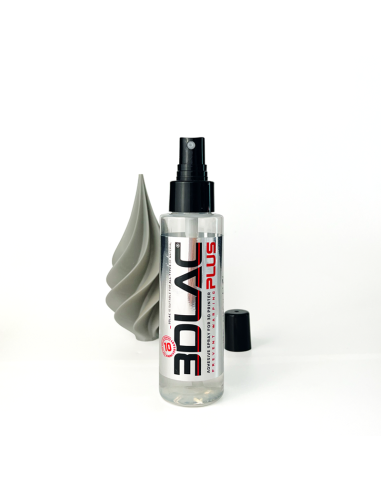 3DLAC PLUS spray adhesivo 100 ml para impresión 3D, frasco transparente con pulverizador