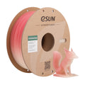 Filamento PLA con cambio de color UV, rojo | eSUN