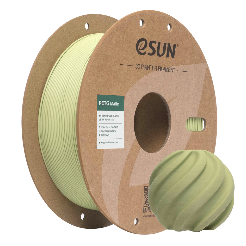 Filamento PETG verde matcha mate | eSUN