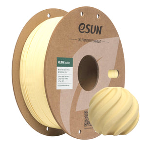 Filamento PETG amarillo almendra mate | eSUN