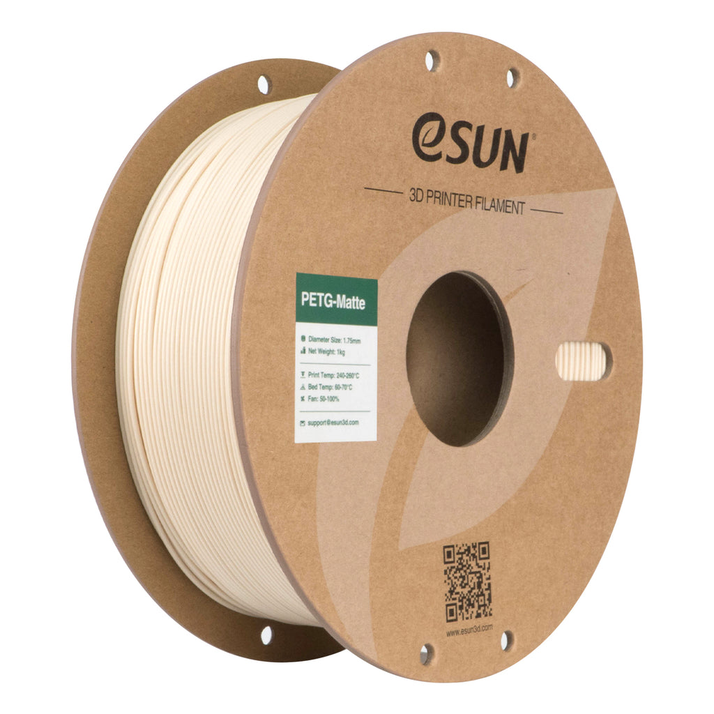 Filamento PETG blanco alabastro mate | eSUN