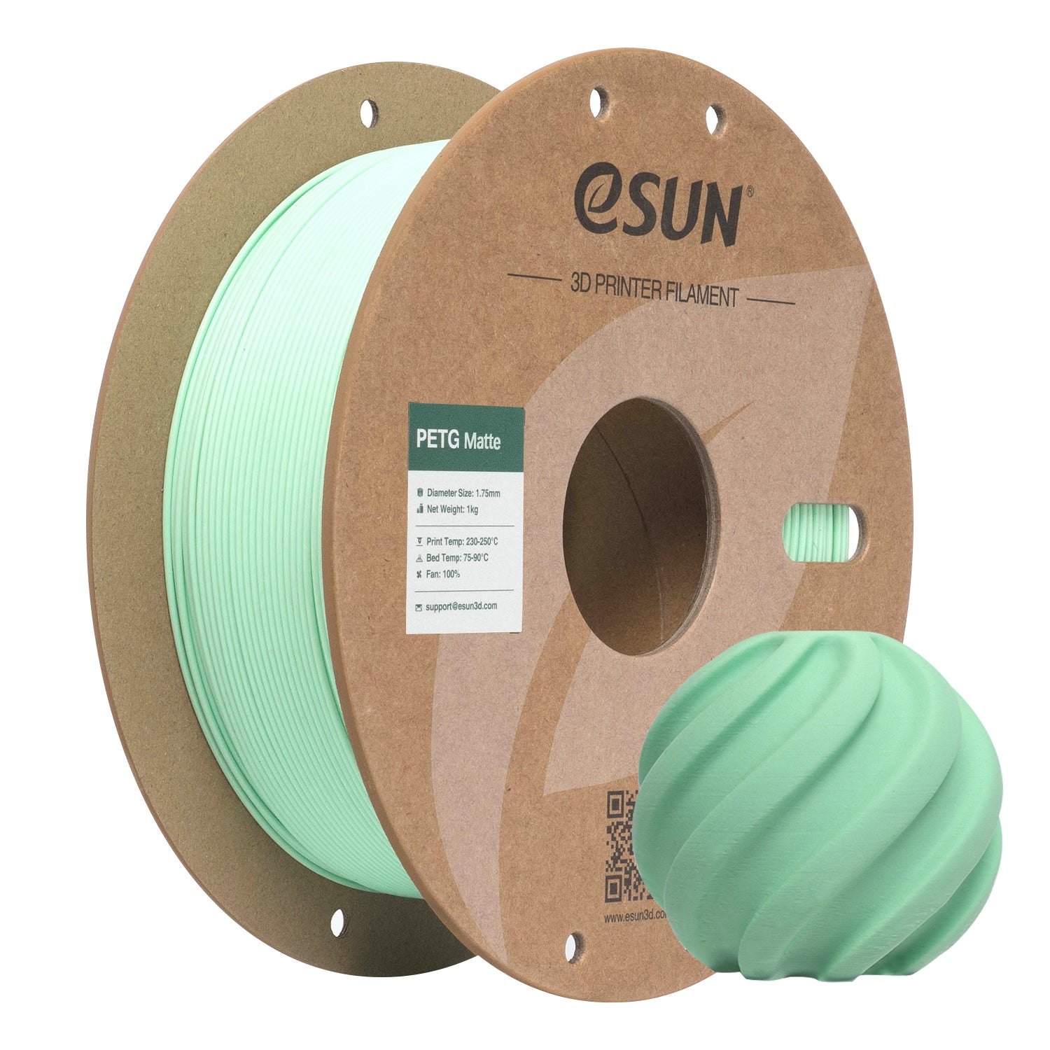 Filament PETG matte mint green | eSUN