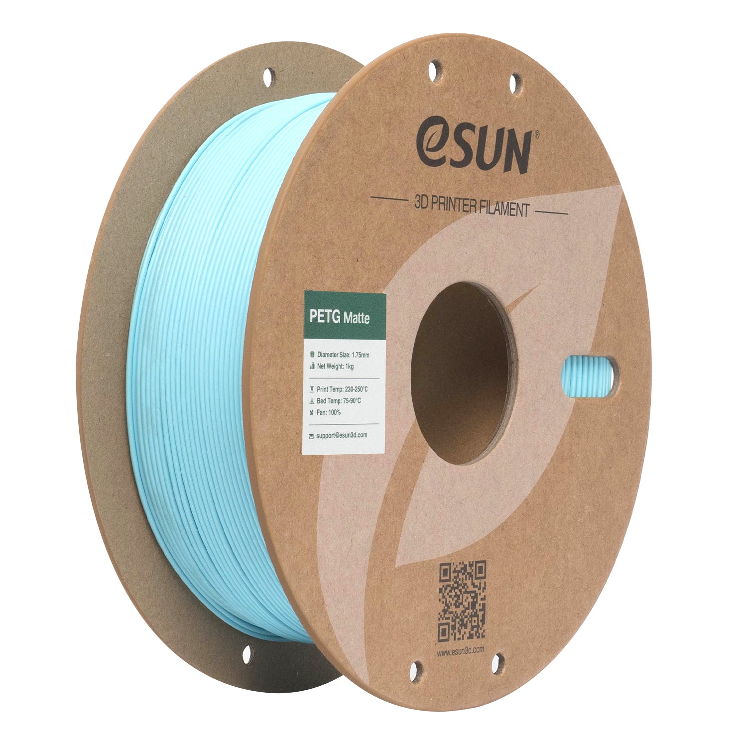 Filamento PETG azul claro mate | eSUN