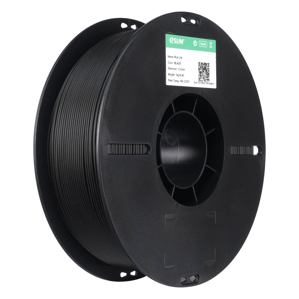 Filamento PLA-LW negro | eSUN