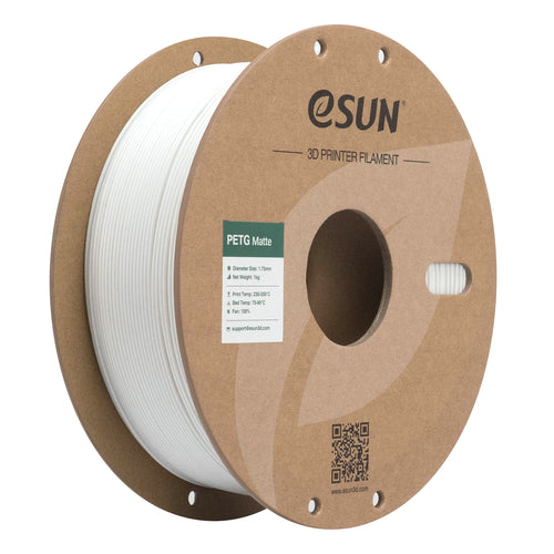 Filamento PETG blanco mate | eSUN