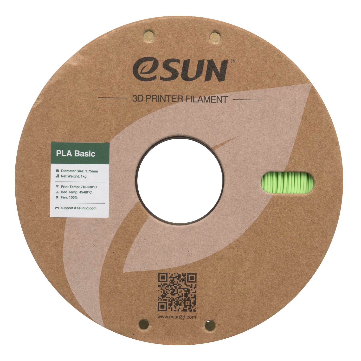 Filamento PLA-Basic esmeralda | eSUN