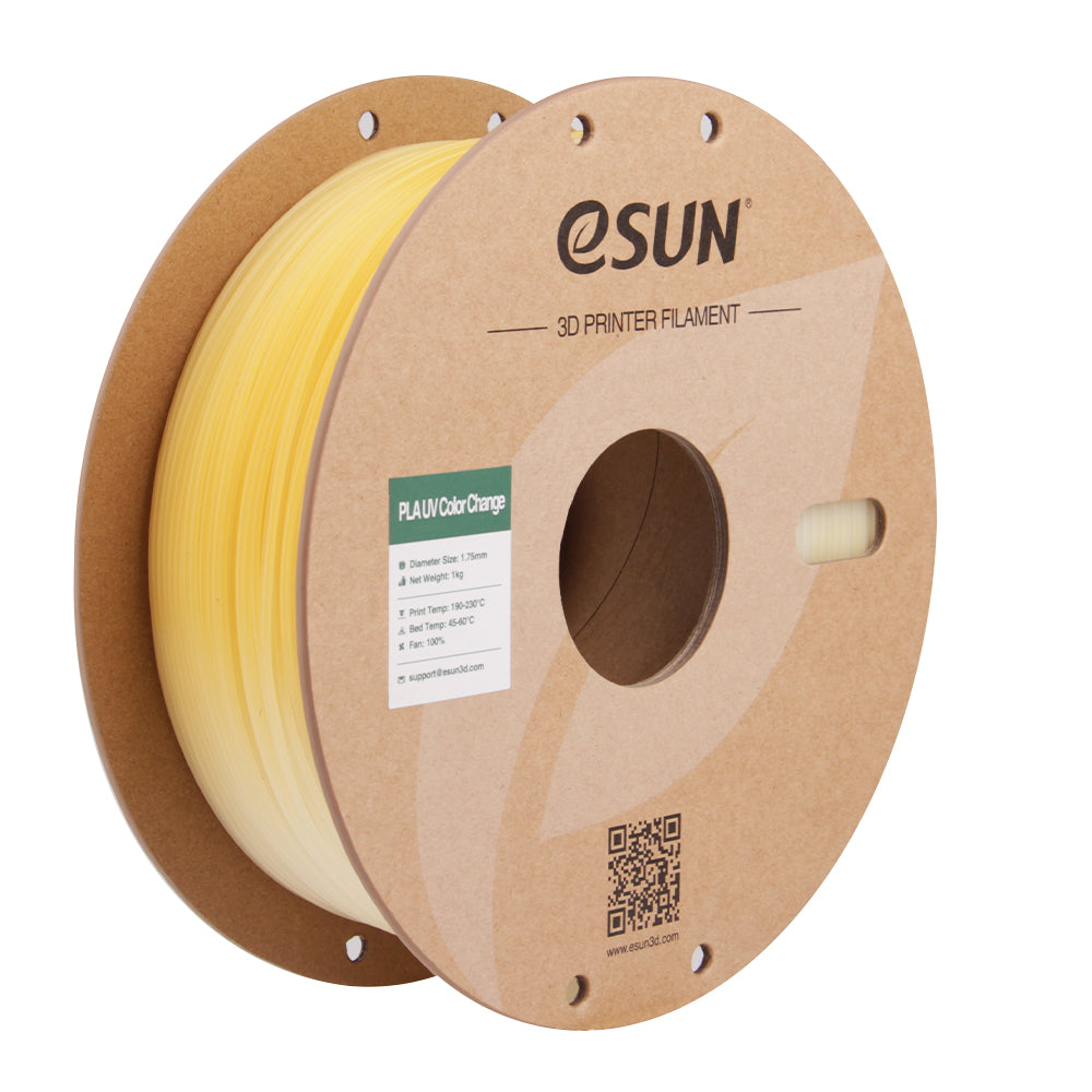 Filament PLA UV colour-changing, yellow | eSUN