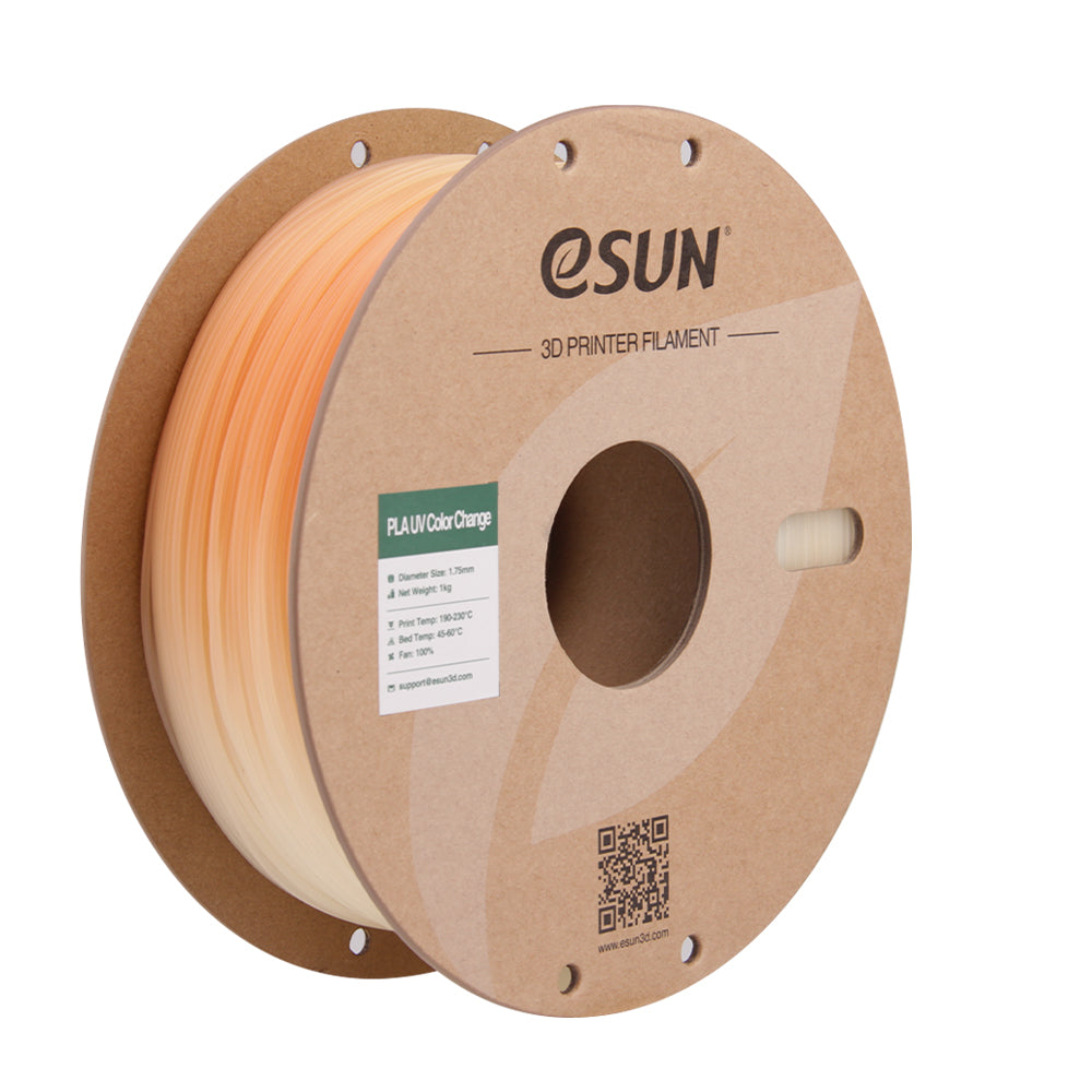 Filament PLA UV colour-changing, orange | eSUN