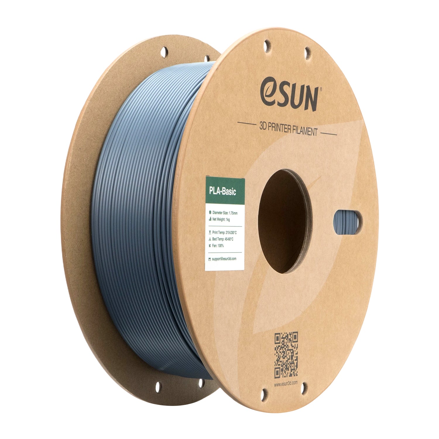 Filamento PLA-Basic gris | eSUN