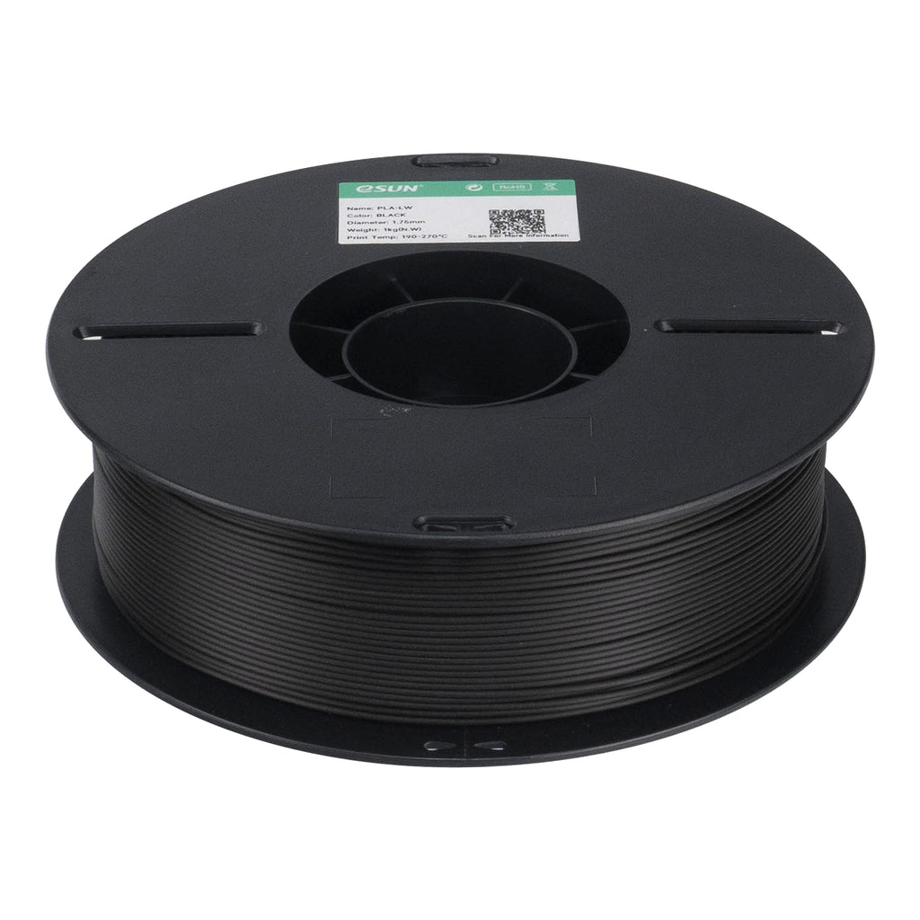 Filamento PLA-LW negro | eSUN
