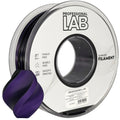 Spool of Silk PLA Dual Color black purple filament, Prof. Lab, 1.75 mm