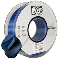 Filamento Silk PLA Dual Color negro azul | Prof. Lab