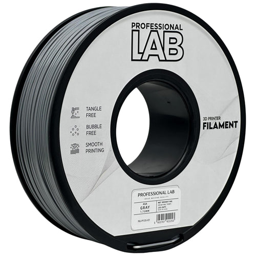 Bobina de filamento ASA gris, Prof. Lab, 1,75 mm