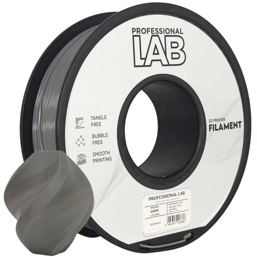 Bobina de filamento HS-PLA gris, Prof. Lab, 1,75 mm