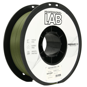 Filamento PETG verde oscuro mate | Prof. Lab
