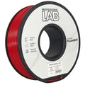 Spool of ABS+ red filament, Prof. Lab, 1.75 mm