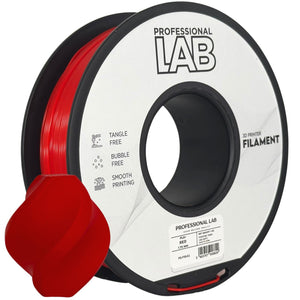 Filamento PLA+ rojo | Prof. Lab