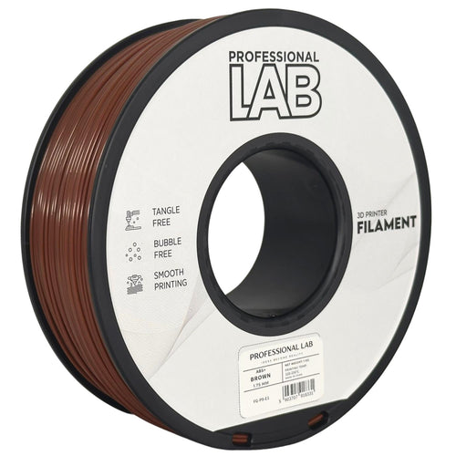 Bobina de filamento ABS+ marrón, Prof. Lab, 1,75 mm