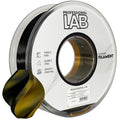 Bobina de filamento Silk PLA Dual Color negro oro, Prof. Lab, 1,75 mm