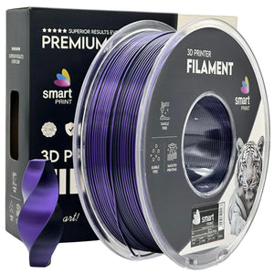Filament Silk PLA Dual Color black purple | Smart Print