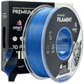 Bobina de filamento Silk PLA Dual Color negro azul, Smart Print, 1,75 mm