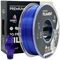 Spool of Silk PLA Tri Color blue purple black filament, Smart Print, 1.75 mm