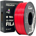 Bobina de filamento ASA rojo, Smart Print, 1,75 mm