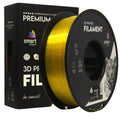 Spool of PETG transparent yellow filament, Smart Print, 1.75 mm