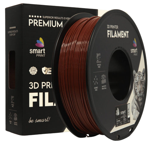 Spool of PETG copper filament, Smart Print, 1.75 mm
