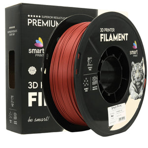 Filamento PETG rojo mate | Smart Print
