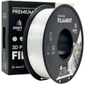 Spool of Silk PLA white filament, Smart Print, 1.75 mm