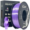 Spool of Silk PLA purple filament, Smart Print, 1.75 mm